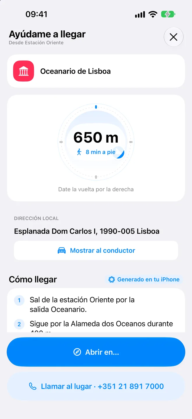 Ayúdame a llegar